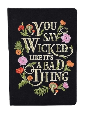 Wicked Embroidered Journal -  Insight Editions