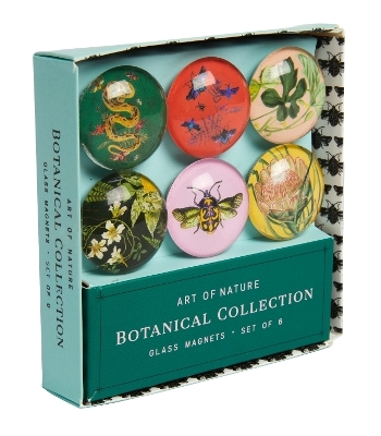 Art of Nature: Botanical Glass Magnet Set -  Insight Editions