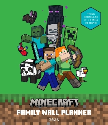 2026 Minecraft Family Wall Planner -  Insight Editions