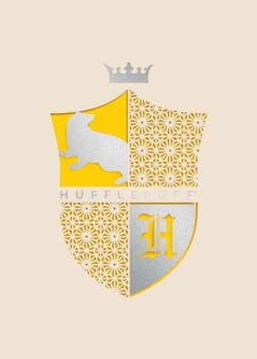 Harry Potter: Hufflepuff Laser Die-Cut Card