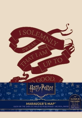 Harry Potter: Marauder's Map Glow in the Dark Journal -  Insight Editions