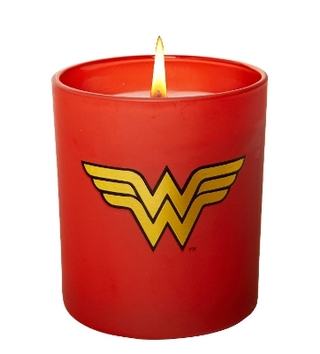 DC Comics: Wonder Woman Large Glass Candle