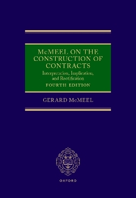 McMeel on the Construction of Contracts - Gerard McMeel