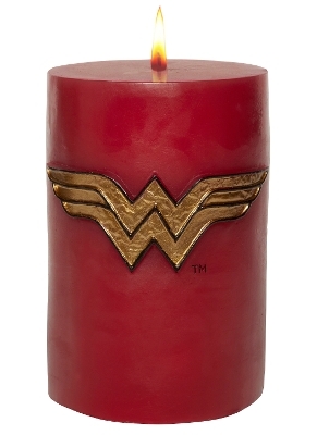 Wonder Woman Sculpted Insignia Candle -  Insight Editions