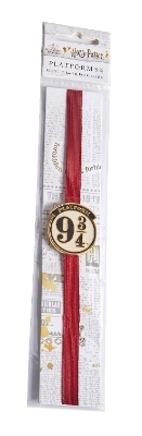 Harry Potter: Platform 9-3/4 Elastic Band Bookmark -  Insight Editions