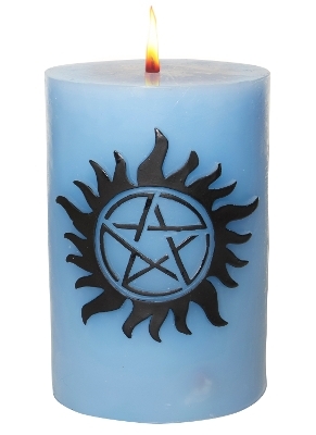 Supernatural Sculpted Insignia Candle -  Insight Editions