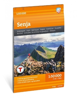 Senja Hiking Map