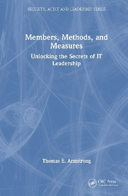 Members, Methods, and Measures - Thomas E. Armstrong