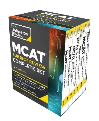 Princeton Review MCAT Subject Review Complete Box Set, 5th Edition -  Princeton Review