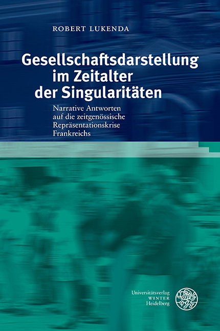 Gesellschaftsdarstellung im Zeitalter der Singularit&auml;ten - Robert Lukenda
