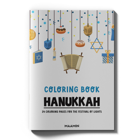 Coloring Book for Hanukkah