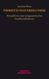 Übersetzungsverhältnisse - Renn, Joachim
