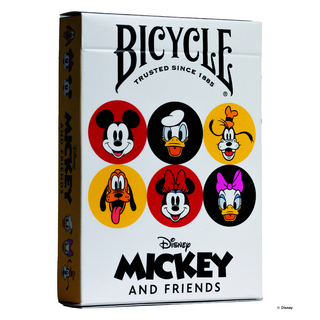 Bicycle® Disney Mickey & Friends (Designer Spielkarten, Poker, Skat...)