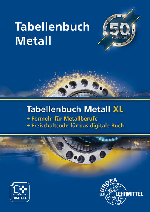 Tabellenbuch Metall XL - Roland Gomeringer, Volker Menges, Andreas Stenzel, Claudius Scholer, Jan Ziebart, Falko Wieneke, Andreas Stephan, Stefan Oesterle, Thomas Rapp