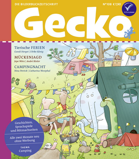 Gecko Kinderzeitschrift Band 108 - Gundi Herget, Jepe Wörz, Nina Petrick, Ina Nefzer, Heike Haas, Bettina Bexte