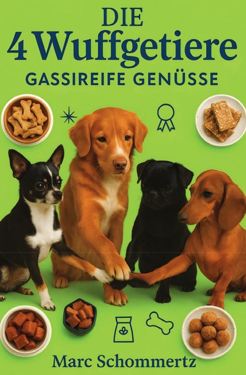 Die 4 Wuffgetiere - Gassireife Gen&uuml;sse - Marc Schommertz