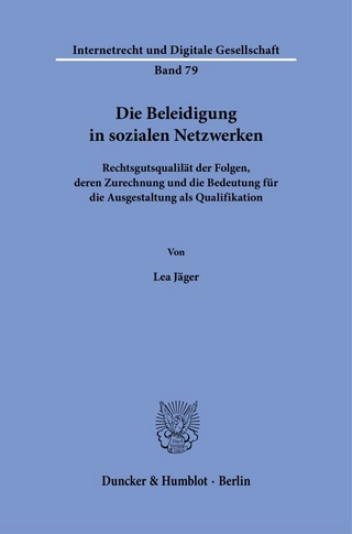 Die Beleidigung in sozialen Netzwerken