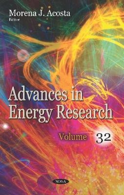 Advances in Energy Research. Volume 32 - 