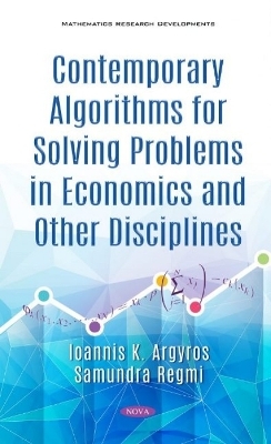 Contemporary Algorithms for Solving Problems in Economics and Other Disciplines - 