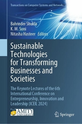 Sustainable Technologies for Transforming Businesses and Societies - 