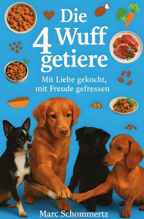 Die 4 Wuffgetiere - Mit Liebe gekocht, mit Freude gefressen - Marc Schommertz