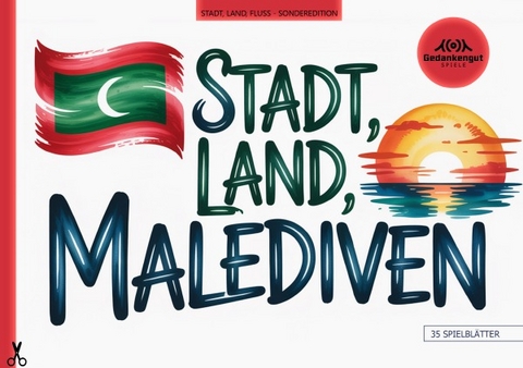 Stadt, Land, Malediven - Gedankengut Spiele