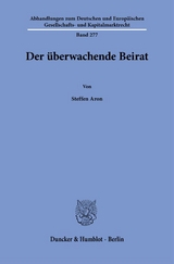 Der &uuml;berwachende Beirat - Steffen Aron