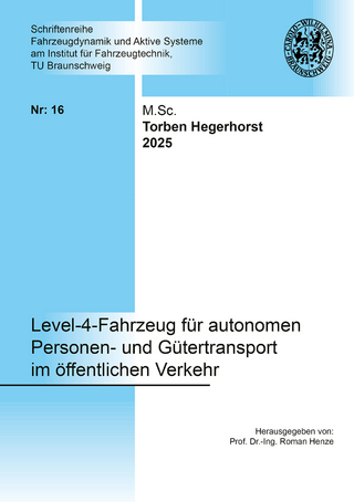 Level-4-Fahrzeug für autonomen Personen- und Gütertransport im öffentlichen Verkehr
