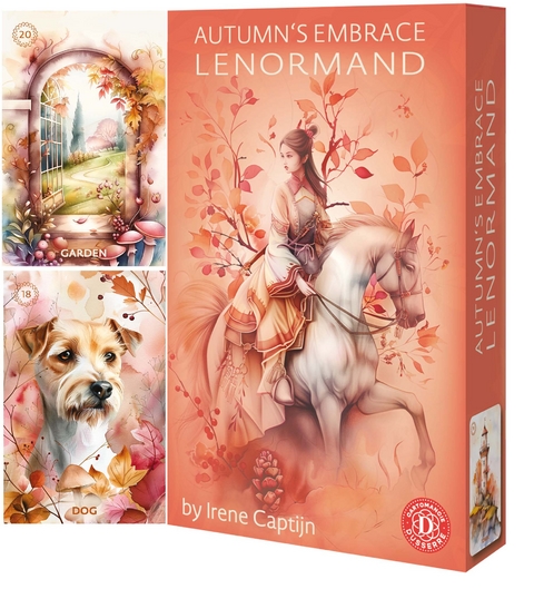 Autumn´s Embrace Lenormand GB - 38 Lenormand cards and booklet (English), m. 1 Beilage, m. 1 Buch - Irene Captijn