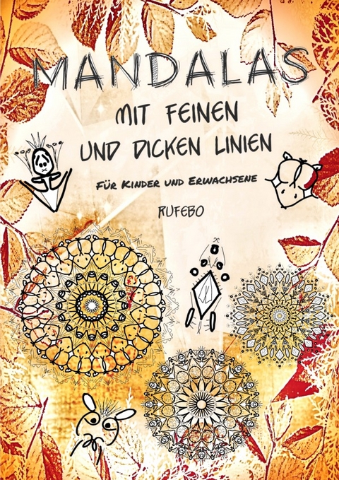 Mandalas mit feinen und dicken Linien - Rufebo *