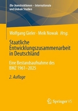 Staatliche Entwicklungszusammenarbeit in Deutschland - Gieler, Wolfgang; Nowak, Meik