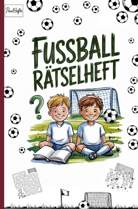 Fu&szlig;ball-R&auml;tselheft - Paul Hefte