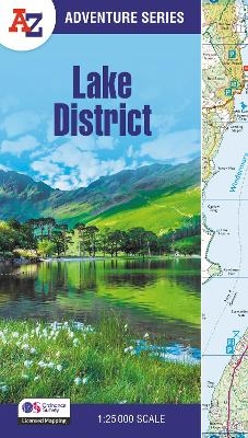 Lake District Adventure Atlas -  A-Z Maps