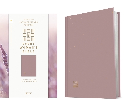 KJV Every Woman's Bible, Filament Enabled, Plum -  Tyndale