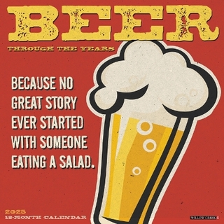 Beer--Through the Years 2026 12 X 12 Wall Calendar