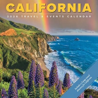 California 2026 12 X 12 Wall Calendar
