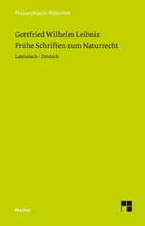 Frühe Schriften zum Naturrecht - 
