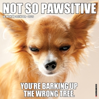 Not So Pawsitive 12 X 12 Wall Calendar -  Willow Creek Press