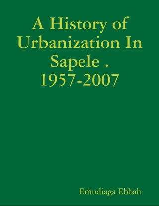 A History of Urbanization In Sapele . 1957-2007