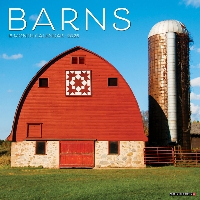 Barns 2026 12 X 12 Wall Calendar -  Willow Creek Press