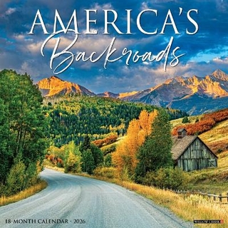 America's Backroads 2026 12 X 12 Wall Calendar
