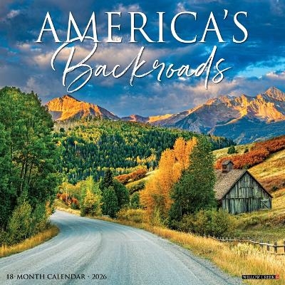 America's Backroads 2026 12 X 12 Wall Calendar -  Willow Creek Press