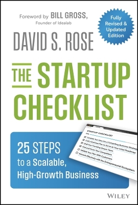 The Startup Checklist - David S. Rose