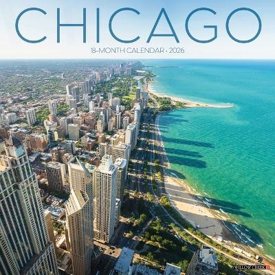 Chicago 2026 12 X 12 Wall Calendar -  Willow Creek Press
