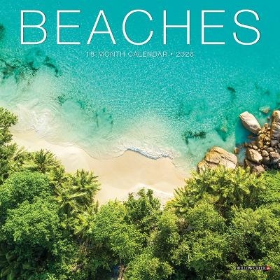 Beaches 2026 7 X 7 Mini Wall Calendar -  Willow Creek Press