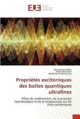 Propri&eacute;t&eacute;s excitoniques des bo&icirc;tes quantiques ultrafines - Mohammed Hbibi, Omar MOMMADI, Abdelaziz EL MOUSSAOUY