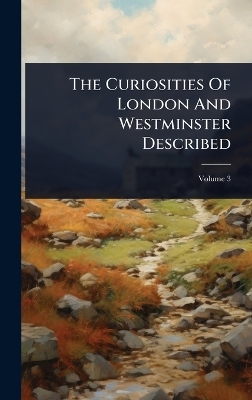 The Curiosities Of London And Westminster Described