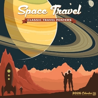 Space Travel (Adg) 2026 12 X 12 Wall Calendar