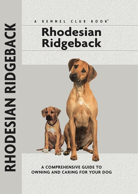 Rhodesian Ridgeback - Ann Chamberlain, Jennifer Aftanas