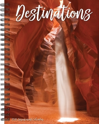 Destinations 2026 6.5 X 8.5 Engagement Calendar -  Willow Creek Press
